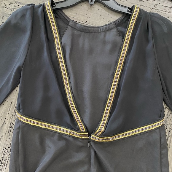 BCBG generation black dress, size 0. Like new - Picture 3 of 4